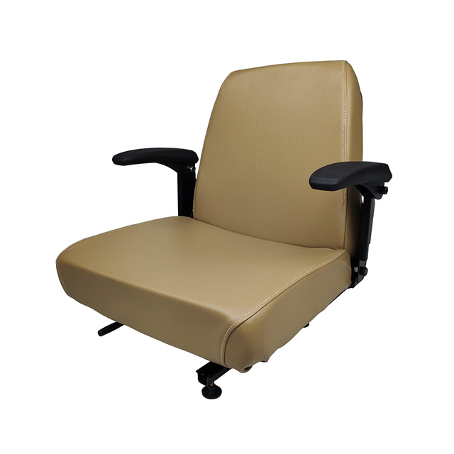 Accoudoirs de siège de tondeuse à gazon à rayon de braquage zéro gris/marron Bobcat Dixie Snapper Toro Exmark Bad Boy